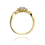 Inel Aur 14K W0182 Tanzanit 0.40ct - Imagine 3