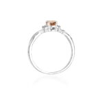 Inel Aur 14k cu Morganit 0.60 ct si Diamante 0.05 ct - Imagine 11