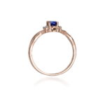 Inel Aur 14K cu Tanzanit 0.40 ct - Imagine 9
