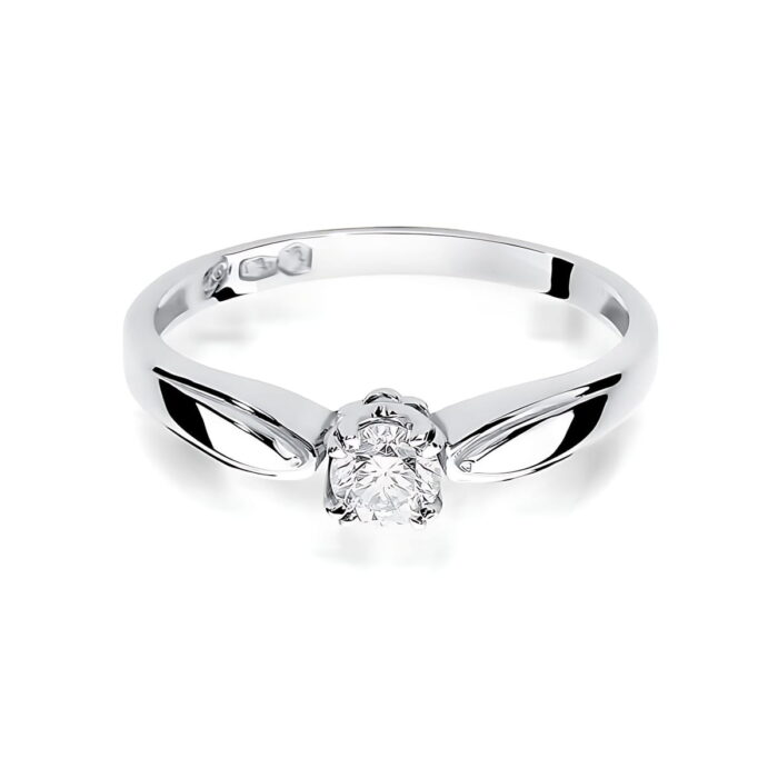 Inel Aur 14K W197 Diamant Laborator 0.25ct - Imagine 10