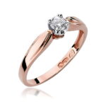 Inel Aur 14K W197 Diamant Laborator 0.25ct - Imagine 5