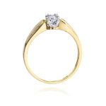 Inel Aur 14K W197 Diamant Laborator 0.25ct - Imagine 3