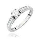 Inel Aur 14K cu Diamante de Laborator 0.42 ct - Imagine 6