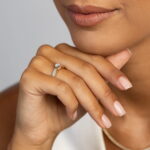 Inel Aur 14K cu Diamante de Laborator 0.42 ct - Imagine 4
