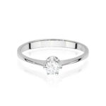 Inel Aur 14K cu Diamant de Laborator 0.20 ct - Imagine 7