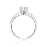Inel Aur 14K cu Diamant de Laborator 0.50 - Imagine 11