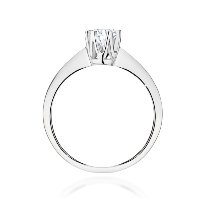 Inel Aur 14K cu Diamant de Laborator 0.50 - Imagine 11