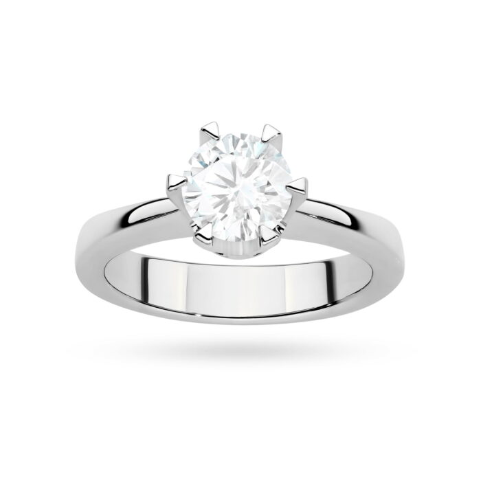 Inel Aur 14K cu Diamant de Laborator 1.00 ct - Imagine 12