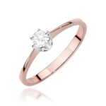 Inel Aur 14K cu Diamant de Laborator 0.20 ct - Imagine 9
