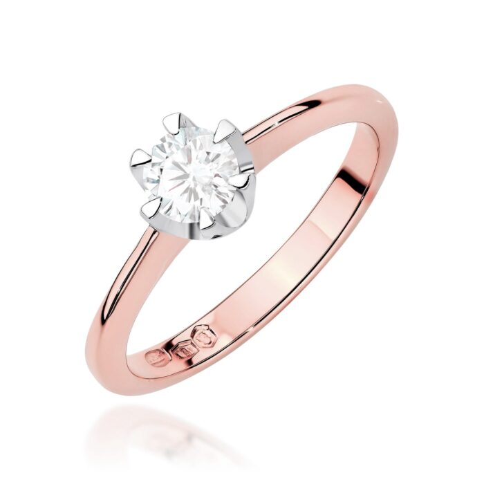 Inel Aur 14K cu Diamant de Laborator 0.70 ct - Imagine 5