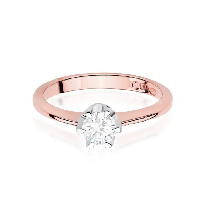Inel Aur 14K cu Diamant de Laborator 0.70 ct - Imagine 6