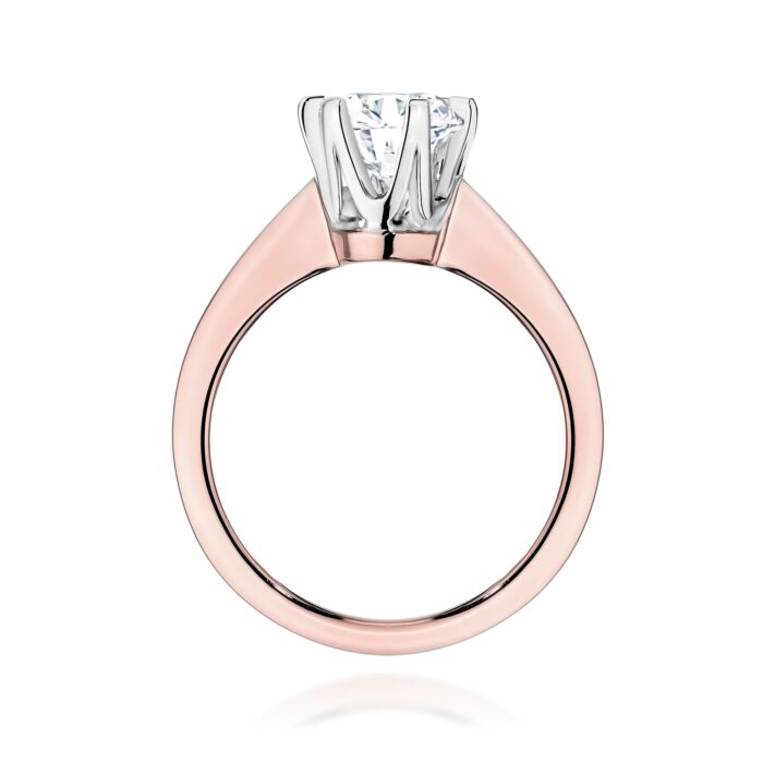 Inel Aur 14K cu Diamant de Laborator 1.00 ct - Imagine 9