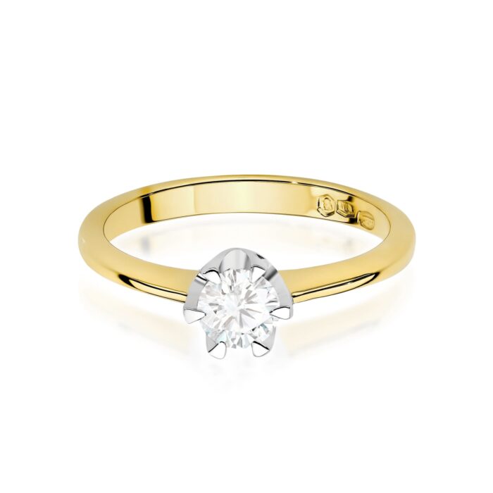 Inel Aur 14K cu Diamant de Laborator 0.70 ct - Imagine 2
