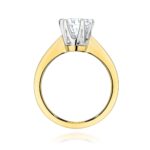 Inel Aur 14K cu Diamant de Laborator 1.00 ct - Imagine 3
