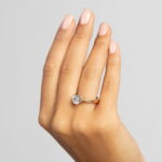Inel Aur 14K cu Diamant de Laborator 1.00 ct - Imagine 4