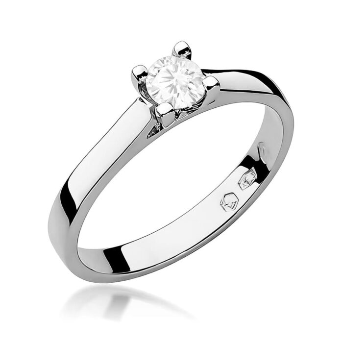 Inel Aur 14K W0221 Diamant Cultivat 0.30ct - Imagine 9