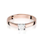 Inel Aur 14K W0221 Diamant Cultivat 0.25ct - Imagine 6