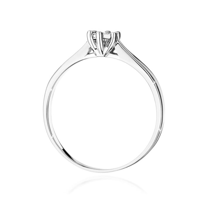 Inel Aur 14K W0222BT Diamant 0.08ct - Imagine 9