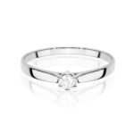 Inel Aur 14K cu Diamant de Laborator 0.20 ct - Imagine 6