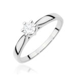 Inel Aur 14K cu Diamant de Laborator 0.30 ct - Imagine 6