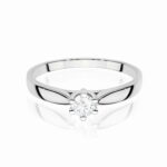 Inel Aur 14K cu Diamant de Laborator 0.30 ct - Imagine 8