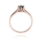 Inel Aur 14K W222B Diamant Negru 0.30ct - Imagine 7