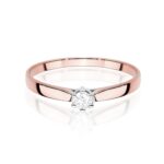 Inel Aur 14K cu Diamant de Laborator 0.20 ct - Imagine 9
