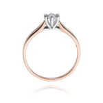 Inel Aur 14K W0222 Diamant Cultivat 0.25ct - Imagine 7