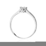Inel Aur 14K W0222 Diamant Lab Grown 0.08ct - Imagine 3