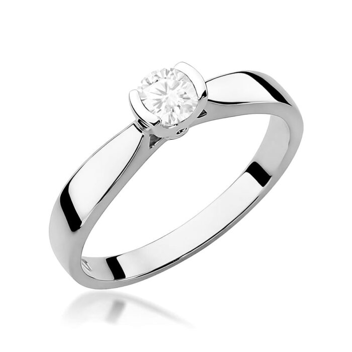 Inel Aur 14K W0223 Diamant Crescut în Laborator 0.25ct - Imagine 9