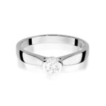 Inel Aur 14K W0223 Diamant Crescut în Laborator 0.25ct - Imagine 10