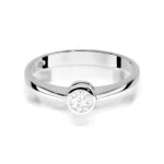 Inel Aur 14K W0224 Diamant Cultivat 0.30ct - Imagine 10