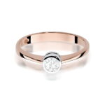 Inel Aur 14K W0224 Diamant Cultivat 0.30ct - Imagine 6