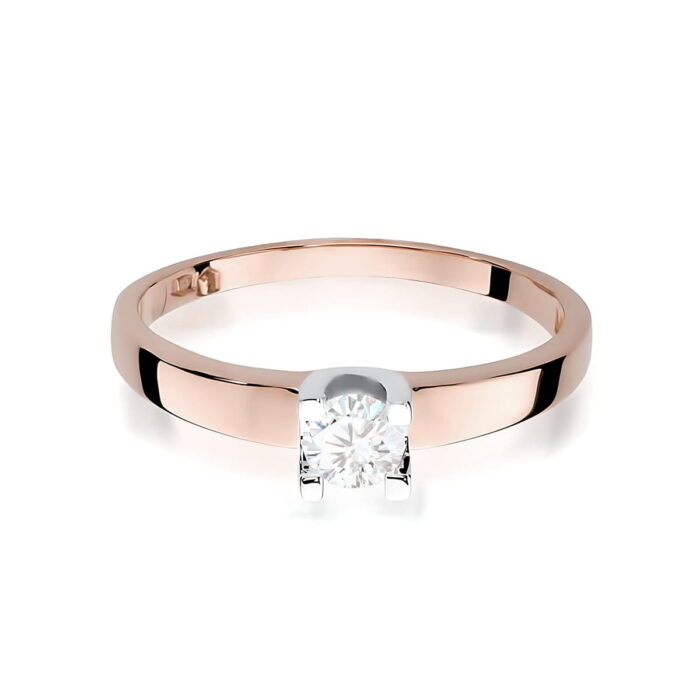 Inel Aur 14K W0225 Diamant Lab Grown 0.25ct - Imagine 6