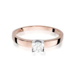 Inel Aur 14K W0225 Diamant Cultivat 0.30ct - Imagine 6