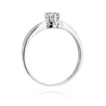 Inel Aur 14K W0228 Diamant Crescut în Laborator 0.25ct - Imagine 11