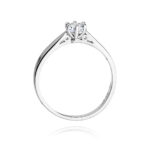 Inel Aur 14K W229B Diamant Crescut în Laborator 0.25ct - Imagine 9