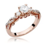 Inel Aur 14K cu Diamant 0.84 ct - Imagine 8