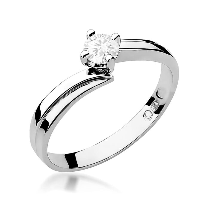 Inel Aur 14K W0231 Diamant Cultivat 0.30ct - Imagine 9