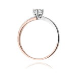 Inel Aur 14K W0231 Diamant Cultivat 0.30ct - Imagine 7