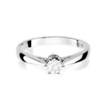 Inel Aur 14K W234 Diamant Laborator 0.25ct - Imagine 10