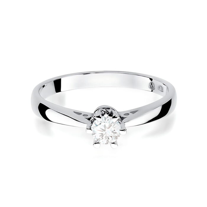 Inel Aur 14K W234 Diamant Laborator 0.25ct - Imagine 10