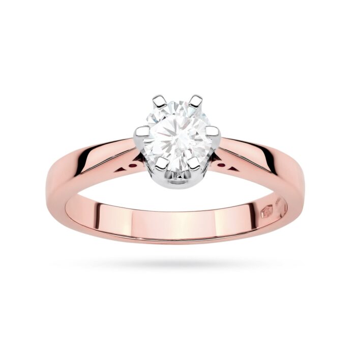 Inel Aur 14K cu Diamant de Laborator 1.00 ct - Imagine 8