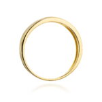 Inel Aur 14K W0235 Diamante Negre - Imagine 3