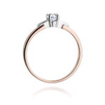 Inel Aur 14K W0241 Diamant Cultivat 0.20ct - Imagine 7