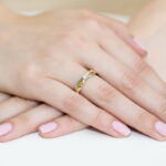 Inel Aur 14K W0248 Diamant Cultivat 0.10ct - Imagine 4