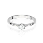 Inel Aur 14K cu Diamant de Laborator 0.15 ct - Imagine 6