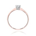 Inel Aur 14K cu Diamant de Laborator 0.15 ct - Imagine 11
