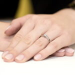 Inel Aur 14K cu Diamante 0.19 ct - Imagine 8