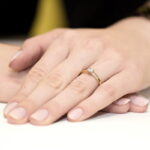 Inel Aur 14K cu Diamante 0.19 ct - Imagine 4